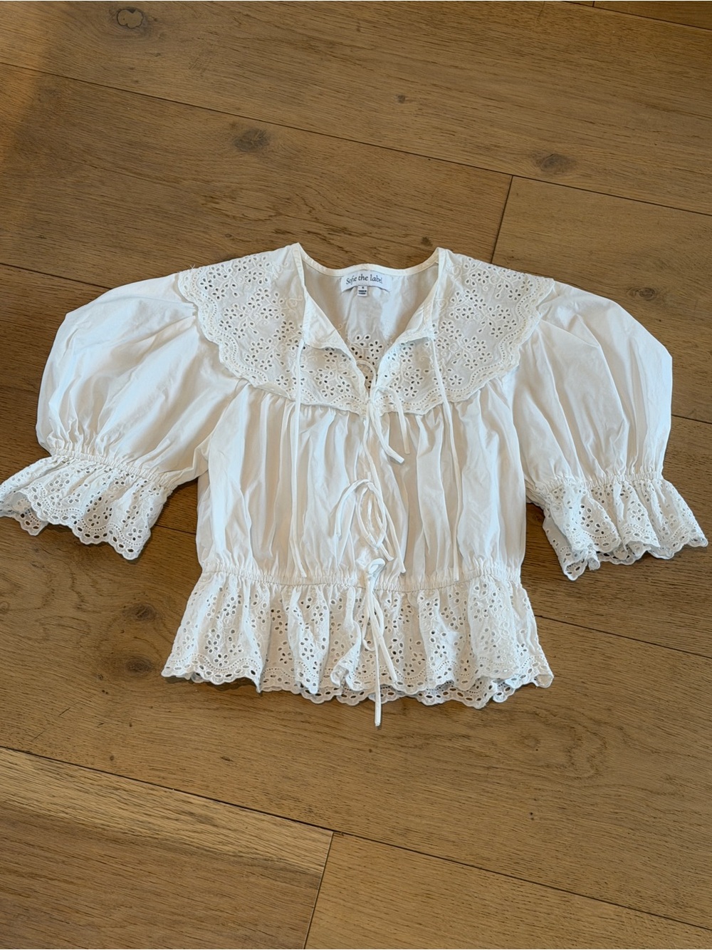 Sofie the Label white blouse